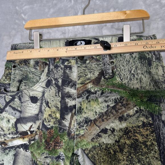 Mossy Oak Pants Mens 32*32 Camo Denim Pockets Cotton Stretch Hunting Outdoor - Picture 6 of 10